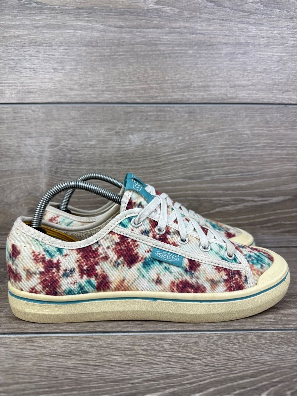 Keen Elsa Lite Women’s Sz 10/EU 40.5 Andorra Tie Dye Pattern Low Top Sneakers